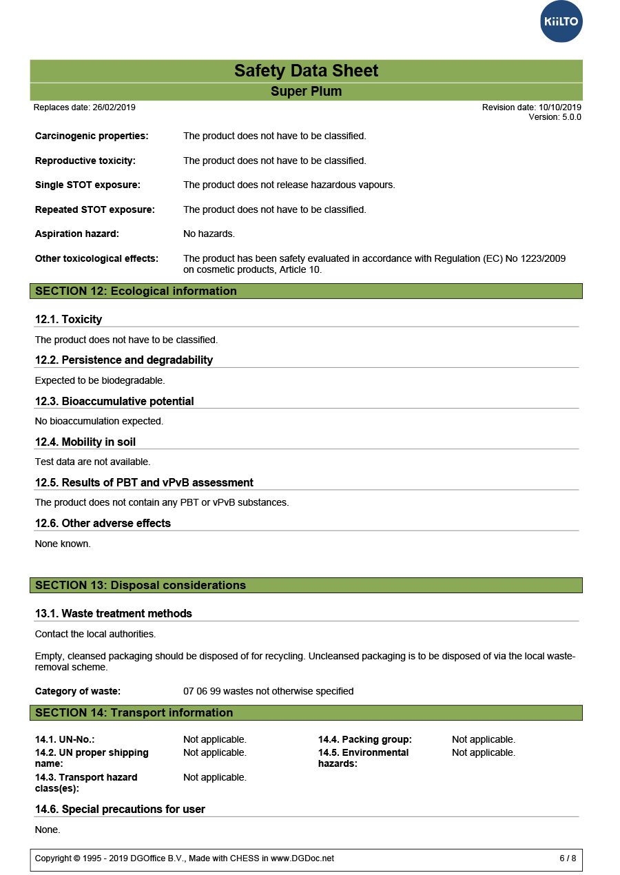 Plum Super Plum 1.4L, Гараас тос, бэх арилгагч 1.4л,